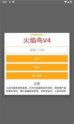 火焰鸟直装