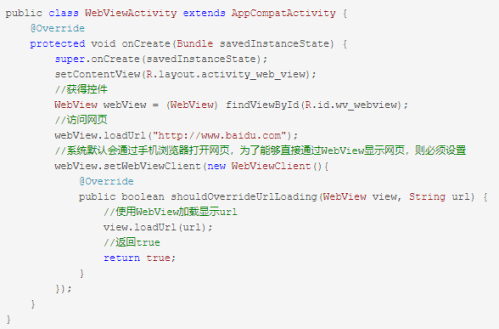 Android system Webview