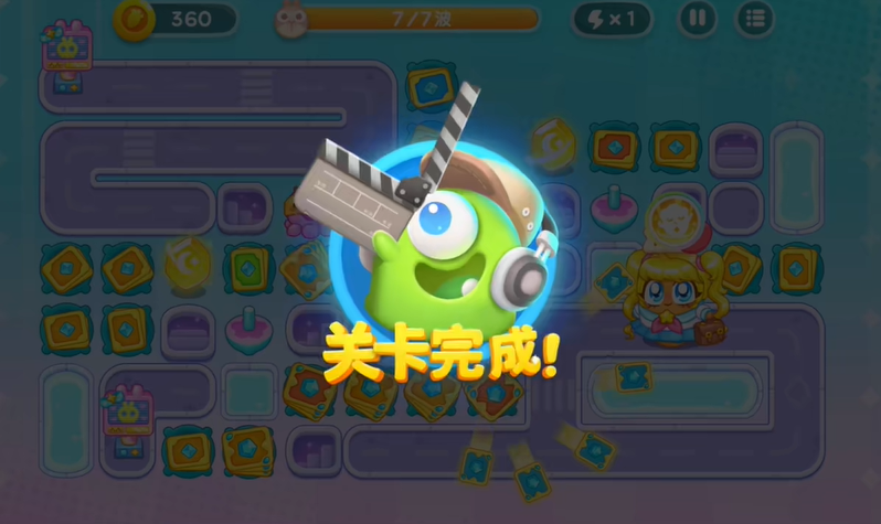 保卫萝卜4变身吧0糖少女第98关攻略