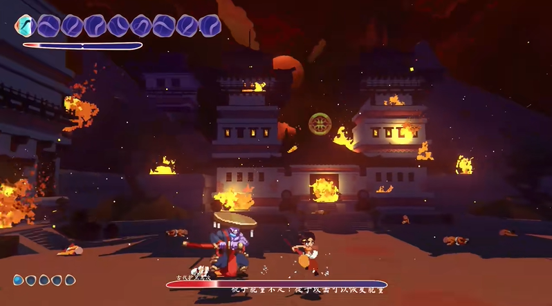 2.5D类银河恶魔城游戏炎之鸟8月6日Steam率先发售