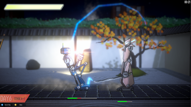 致敬经典空手道 横版2D格斗ROBOTEKA最新试玩发布