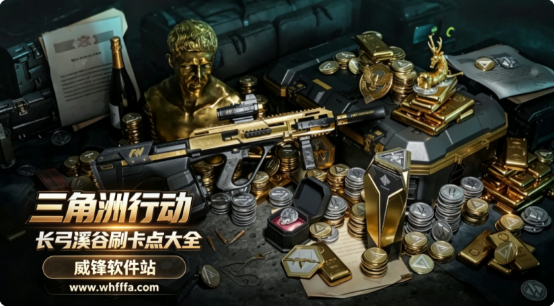 三角洲行动长弓溪谷刷卡点大全 所有刷卡点位一览