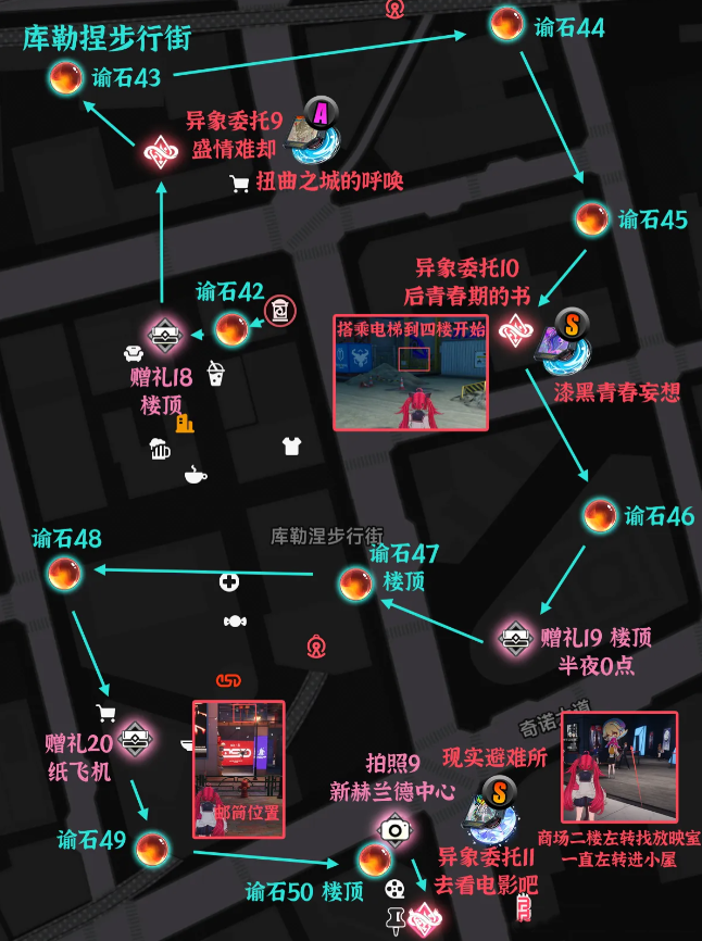 异环赫兰德区地图内容全收集 赫兰德区有哪些资源奖励