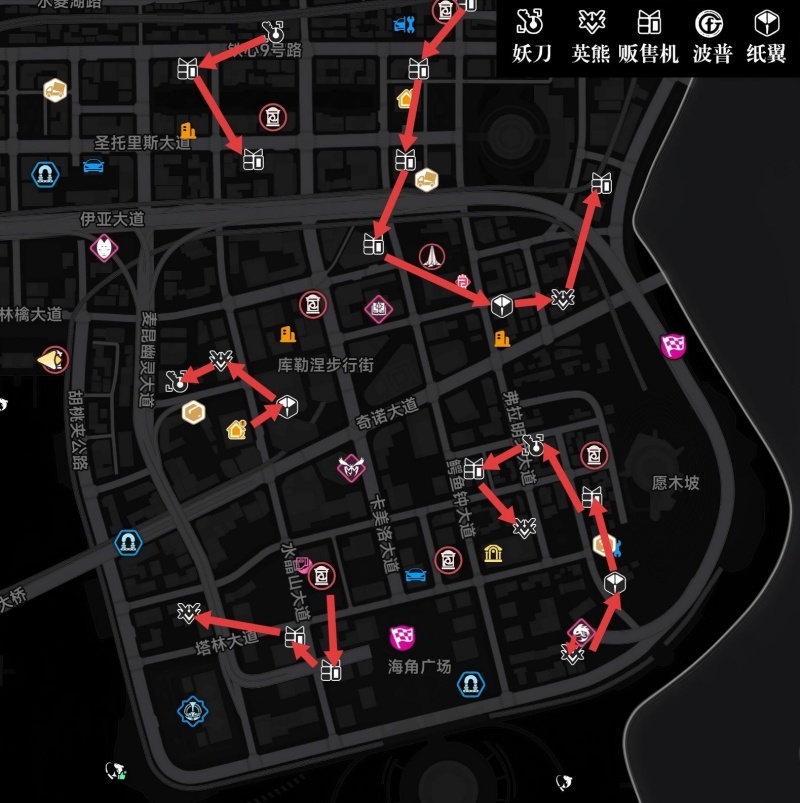 异环跑图锄地路线分享 跑图一条龙路线如何规划