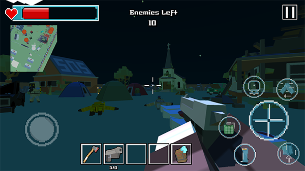 像素狙击手游戏(Sniper Shooter Blocky Hitman)3