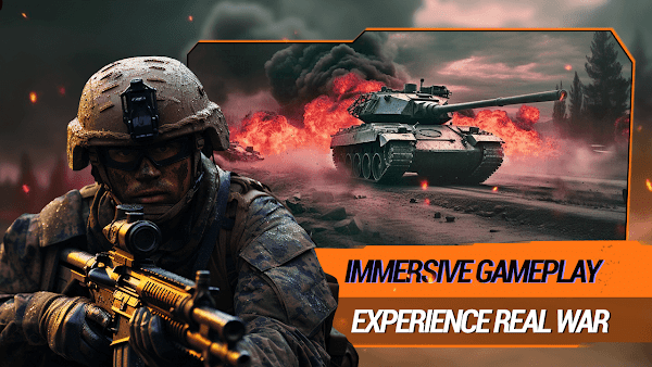 二战诺曼底登陆游戏手机版(World War 2 - WW2 PvP FPS Zone)2