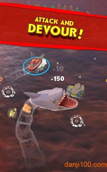 大白鲨大作战中文版(Jaws.io)2