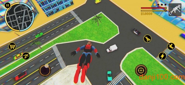 飞天蜘蛛超级英雄手游(Flying Spider Super Hero - Vegas Crime City Battle)0