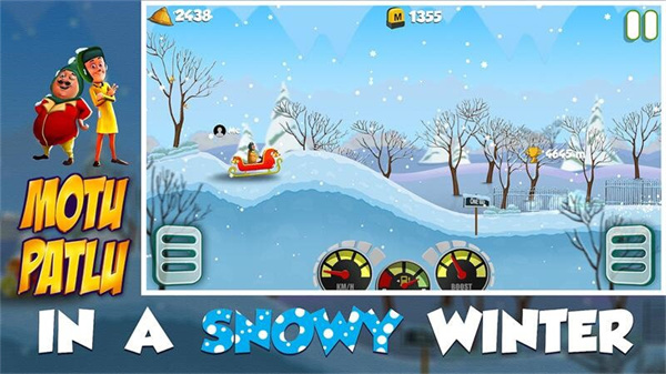 光头强城市赛车游戏(Motu Patlu King of Hill Racing)2