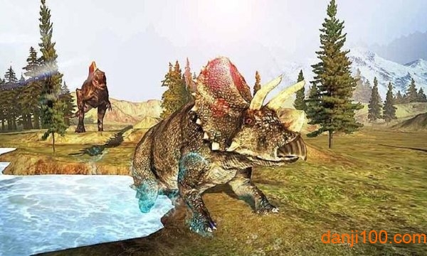 三角龙模拟器中文版(Triceratops Simulator Dinosaur Pet Racing 2017)2