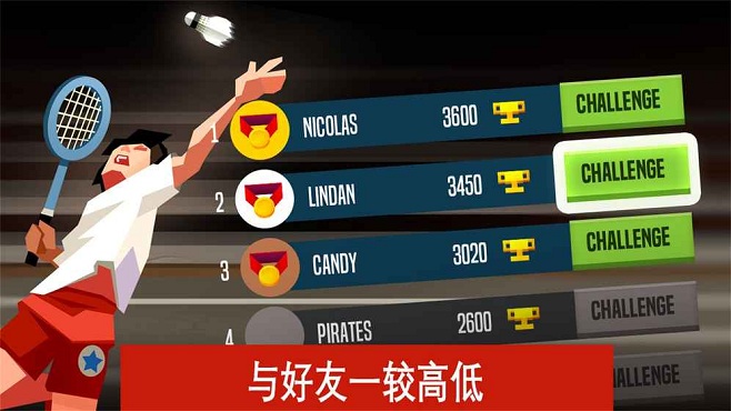 羽毛球高高手手机版 羽毛球高高手单机游戏