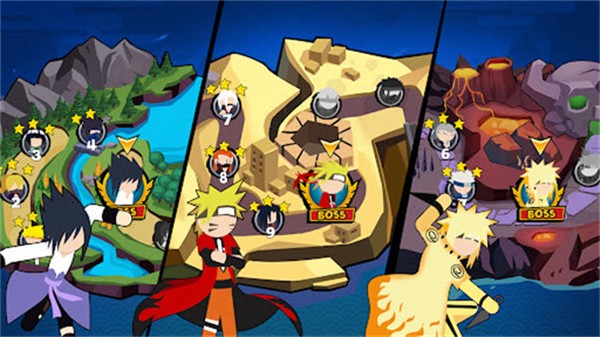 火柴人忍者3v3竞技场游戏(Stick Ninja 3v3)2