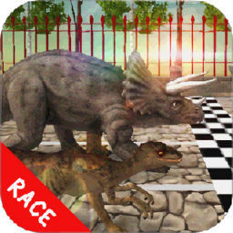 三角龙模拟器中文版(Triceratops Simulator Dinosaur Pet Racing 2017)