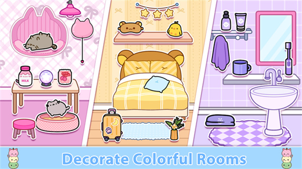 优优的娃娃装扮小屋0