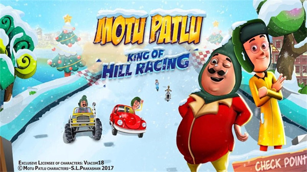 光头强城市赛车游戏(Motu Patlu King of Hill Racing)3