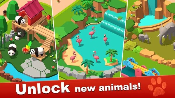 动物园瓷砖动物公园规划师游戏(Zoo Tiles)2