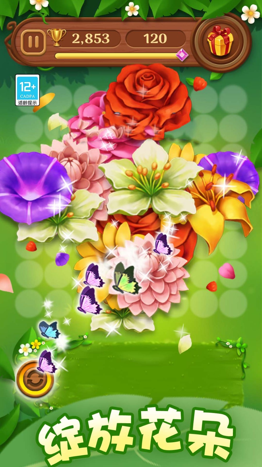 花朵轻松消游戏4