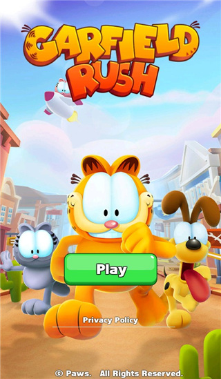 加菲猫跑酷破解版无限金币钻石版2