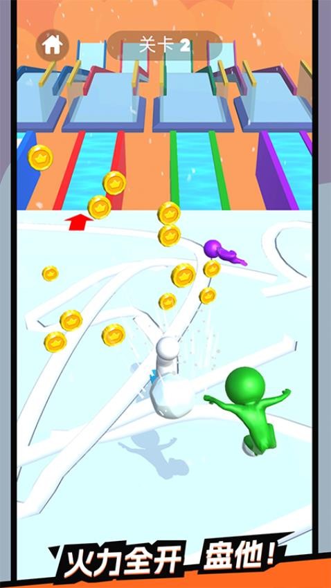 雪地竞速3D游戏1