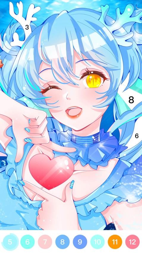花花填色3
