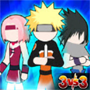 火柴人忍者3v3竞技场游戏(Stick Ninja 3v3)