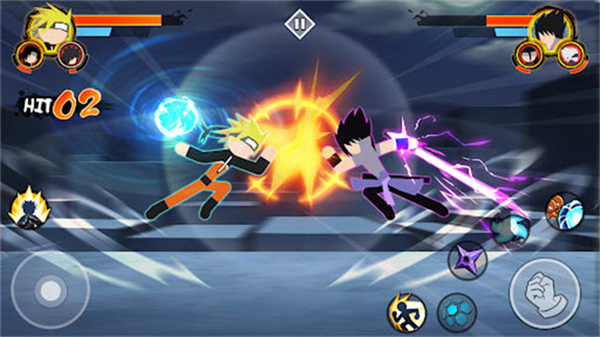 火柴人忍者3v3竞技场游戏(Stick Ninja 3v3)1