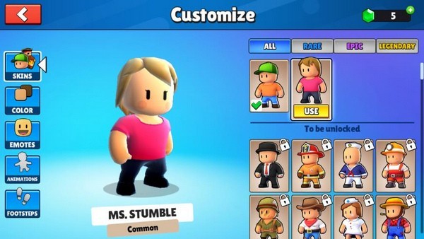 迷迷多人大逃杀手游(Stumble Guys)0