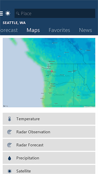 微软天气预报软件(MSN Weather)1