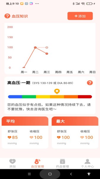 血压健康管理助手