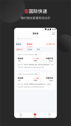 顺丰快递国际版2