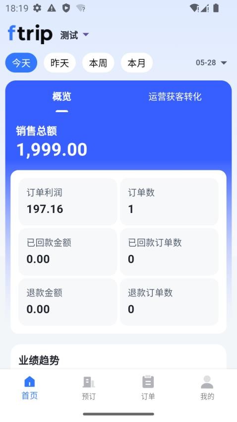 ftrip酒店预订平台0