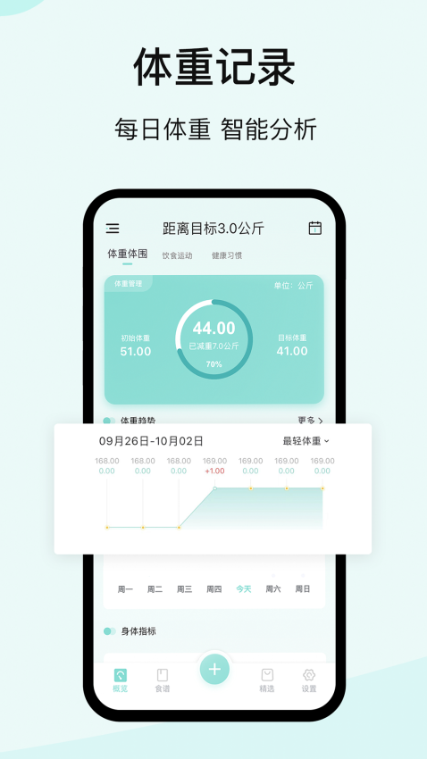 豌豆体重记app3