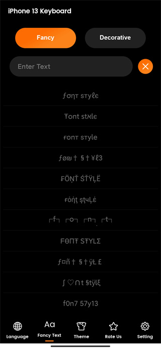 安卓仿iphone13输入法软件(KeyBoard For Iphone 13)3