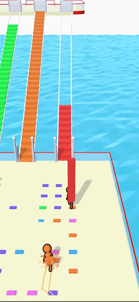 一起来搭桥手游(Bridge Race)1