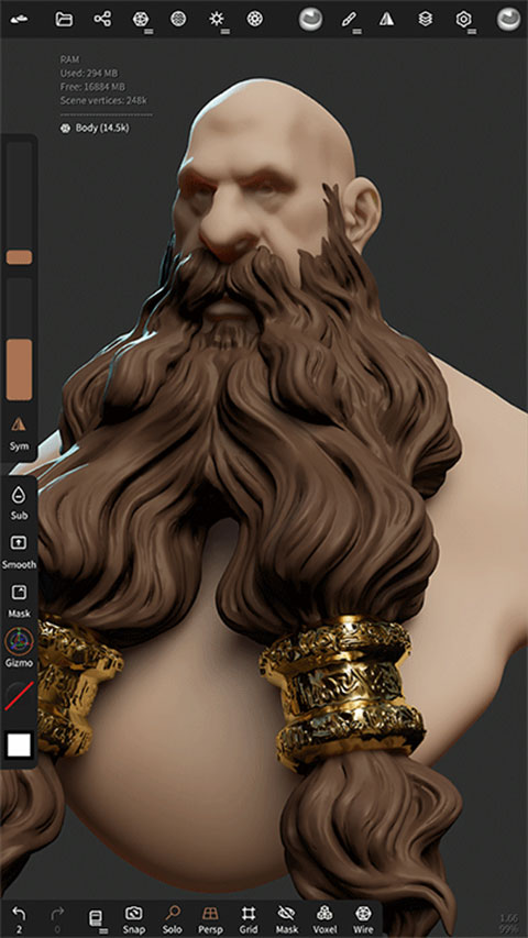Nomad Sculpt 3d雕刻建模4