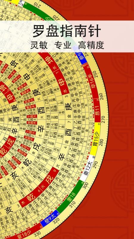 精密罗盘指南针APP0