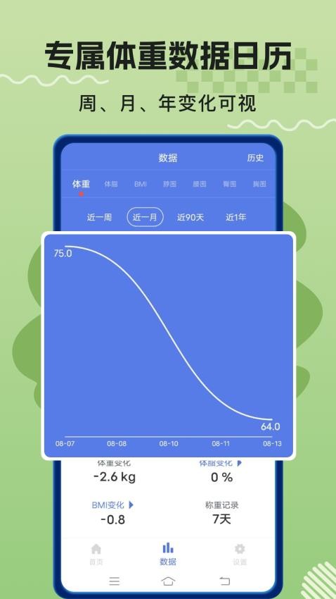 体重记录减肥助理1