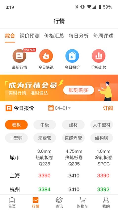 中钢网手机版0