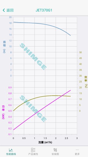 新界泵业选型系统app3
