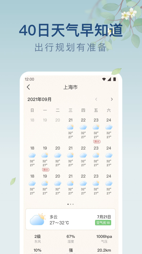 雨日天气预报查询系统4