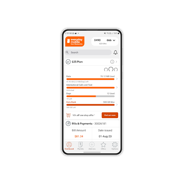 Woolworths mobile0