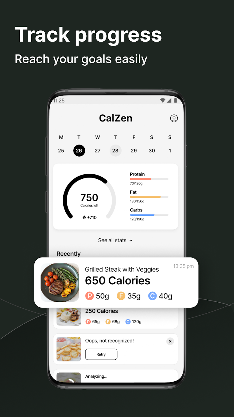 CalZenAI卡路里计算器app手机版0