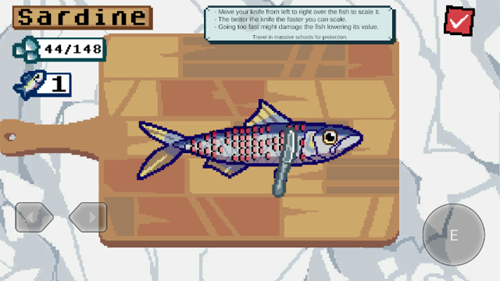 海上餐厅刮鱼鳞游戏