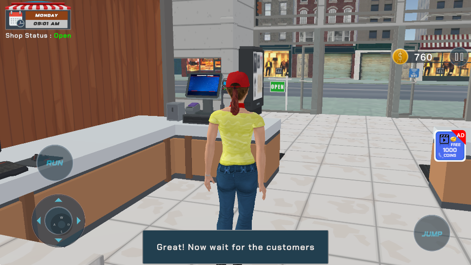 快餐店模拟器手机版Fast Food Store Simulator Game1