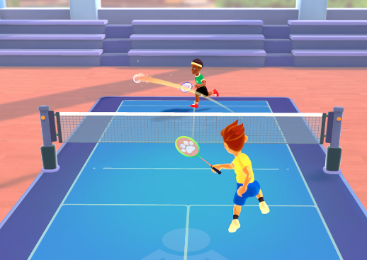 扣杀羽毛球3D游戏手机版 扣杀羽毛球3D游戏手机版