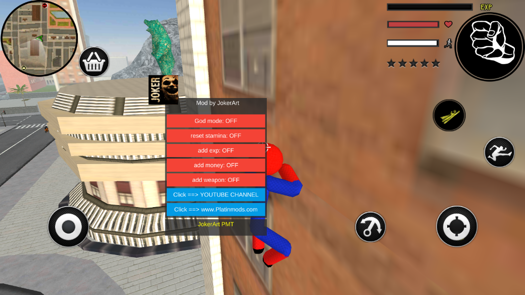 火柴人绳索英雄恶魔菜单版2