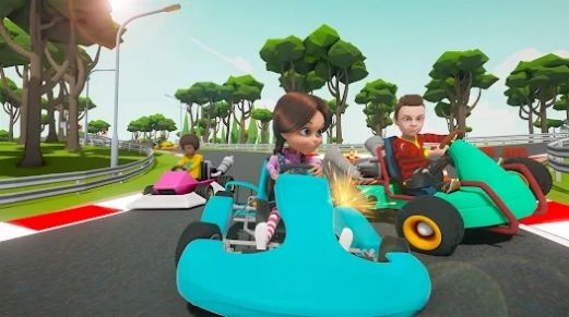 沙丘越野车手游最新版(Kart Racing Toon Racers)1