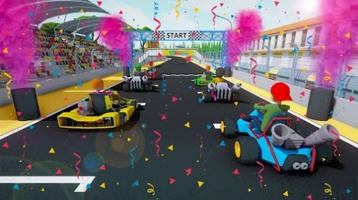 沙丘越野车手游最新版(Kart Racing Toon Racers)2
