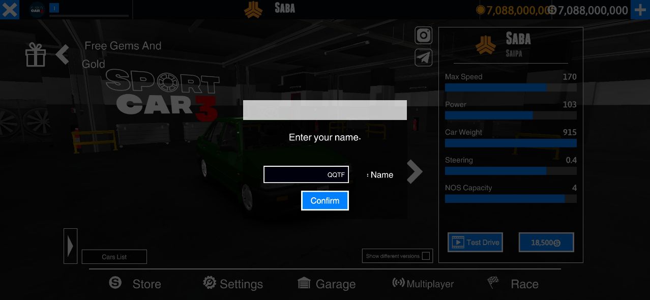 超跑模拟驾驶3修改版(出租车与警察模拟器)1