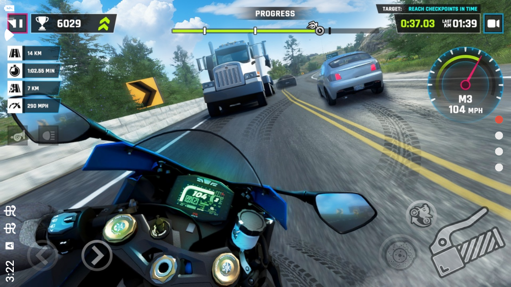 高速摩托模拟器手游最新版2